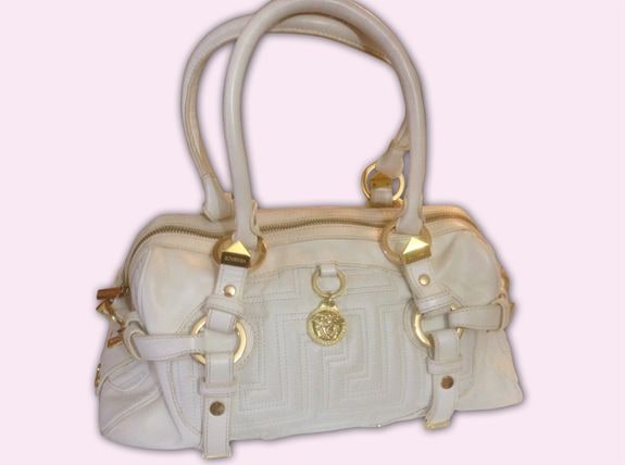 Leather Handbag Gianni Versace, buy pre-owned at 195 EUR