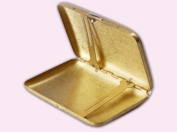 Gold Cigarette Case  First Kievan Artel Gold Cigarette Case
