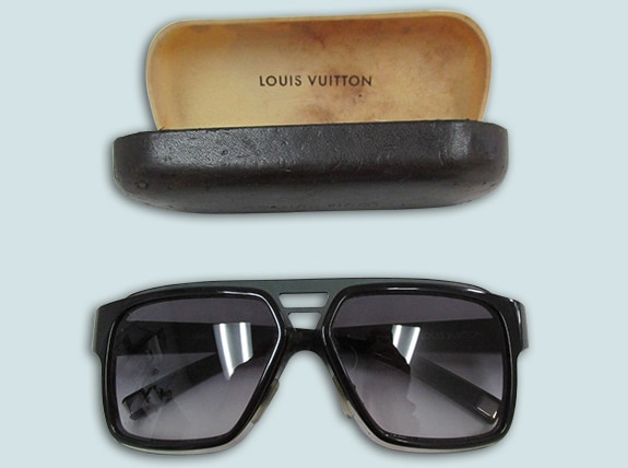 Louis Vuitton Men's Sunglasses Z0361U 59-14-140 w case box paper work dust  bag. pre owned. good condition.#louisvuitton #sunglasses $349