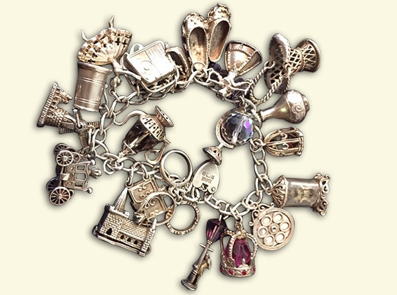 We buy silver charm bracelets. A free, fast and fair online service.